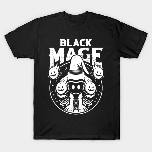 Vivi Black Mage T-Shirt by logozaste